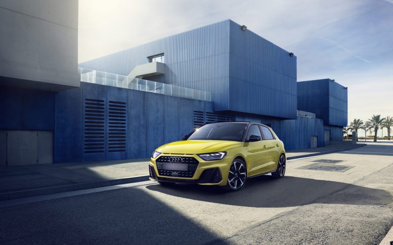 Audi A1 jaune